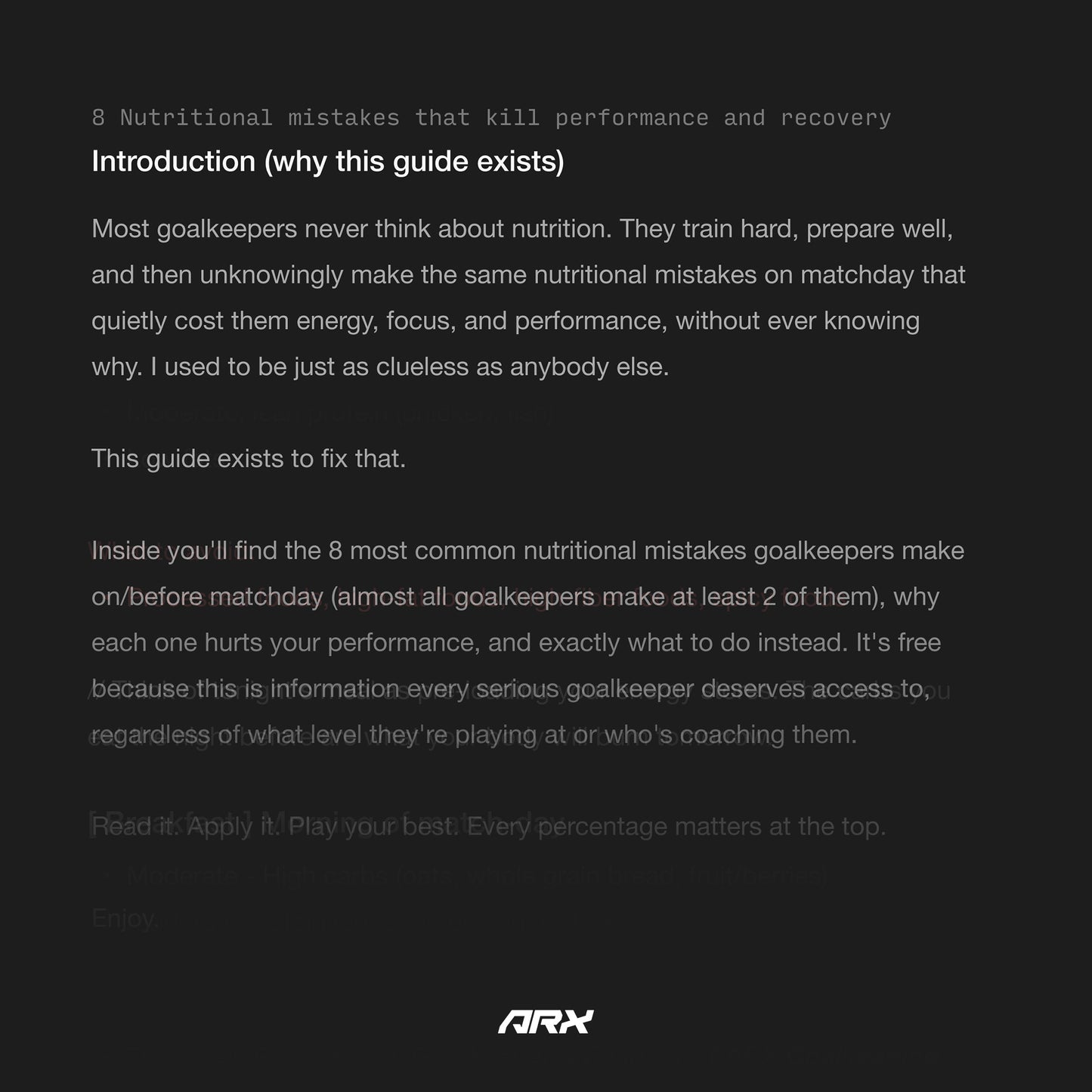 [FREE] The GK Nutrition Mistakes Guide